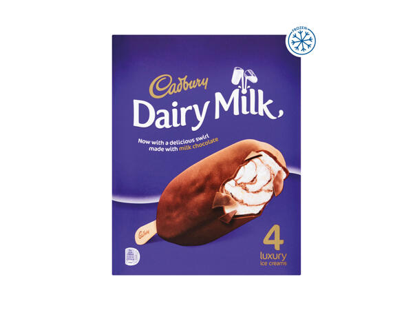 Cadbury Dairy Milk Ice Lollies