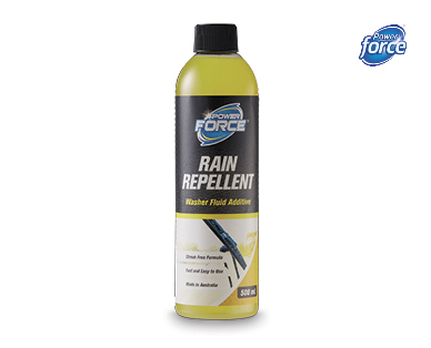 Rain Repellent 500ml, Wash & Wax 1L or Tyre Shine 500ml