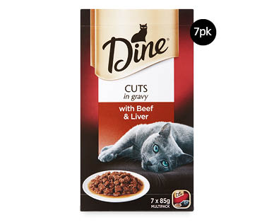 Dine Cat Food 7pk/85g
