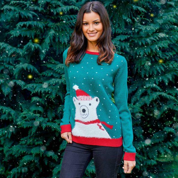 Bluza/Sweter damski świąteczny