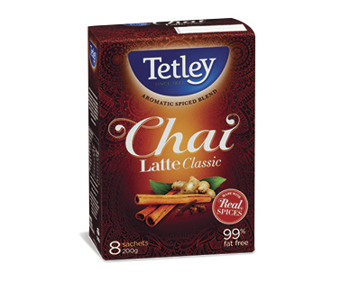 TETLEY CHAI LATTE 8PK