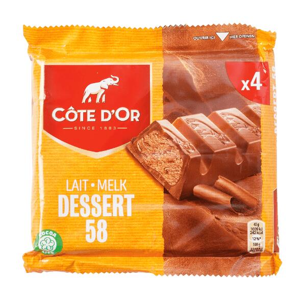 Dessert 58 Côte d'Or, 4 pcs