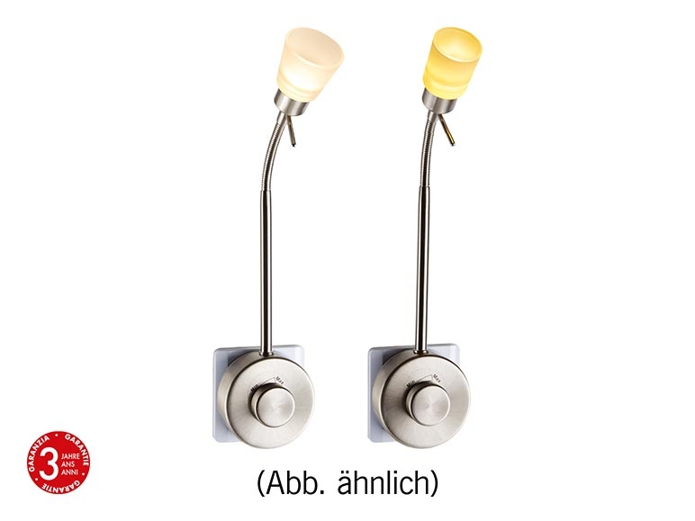 LED Steckdosenleselampe ***Dieser Artikel ist nur in der Westschweiz und im Tessin verfügbar.***