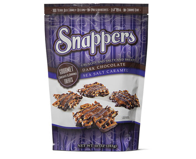 Snappers Dark Chocolate Caramel Treats