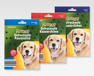 ROMEO EXCELLENCE Premium Fleischsnacks für Hunde