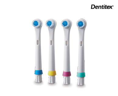 Replacement Heads For Power Toothbrush 4pk
