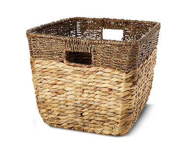 Huntington Home Seagrass Wicker Storage Basket