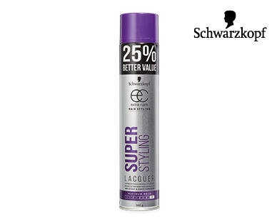 Schwarzkopf Lacquer or Hairspray 500g