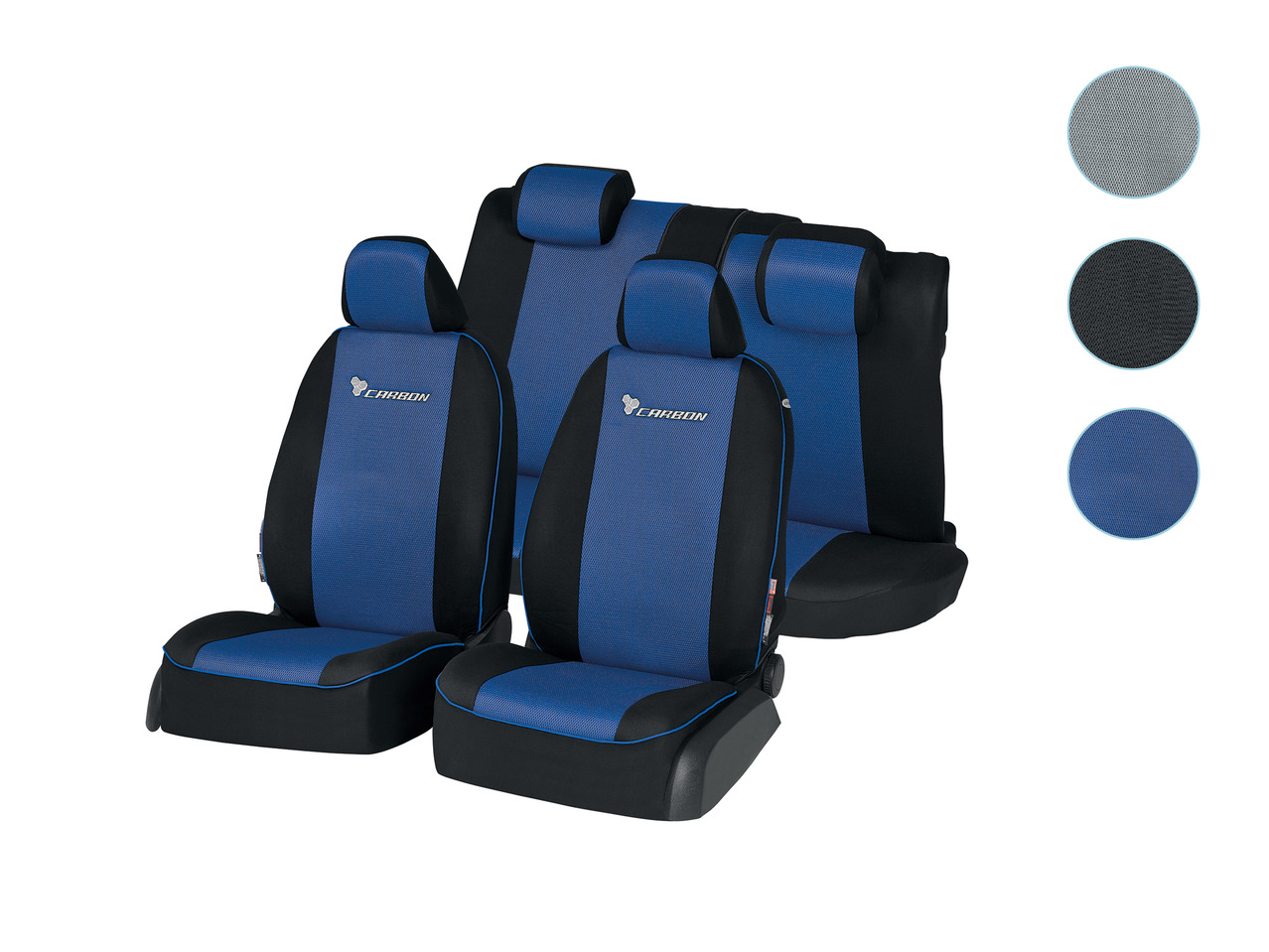 Ultimate Speed Carbon Car Seat Cover Set1