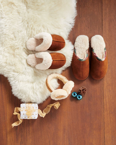 avenue sheepskin slippers