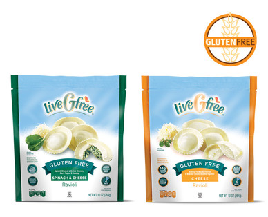 liveGfree Spinach or Cheese Ravioli