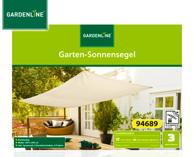 GARDENLINE(R) Garten-Sonnensegel