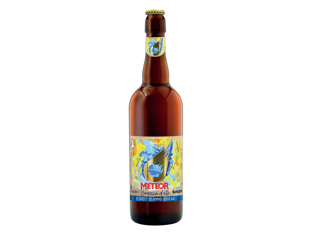 Meteor bière blanche IPA "Brassin d'été"1