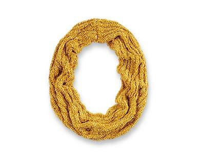 Serra Ladies' Cable Knit Infinity Scarf