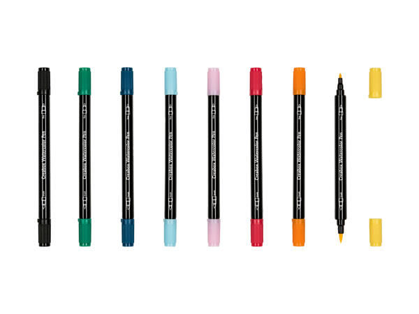 Fineliner / Watercolour Pencil / Watercolour Pen