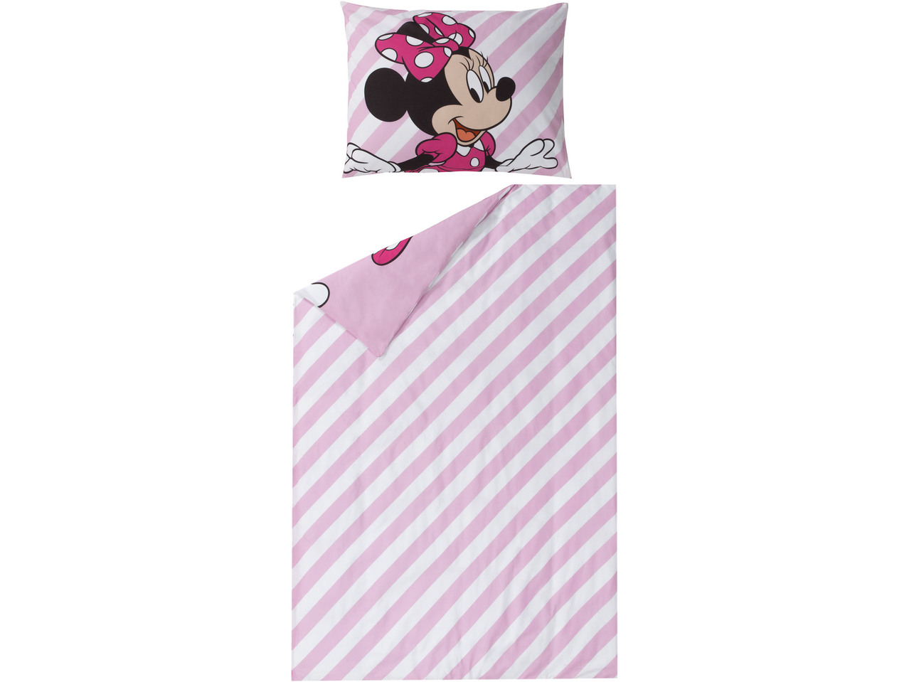 Kids' Single Bedset "Minnie, Princess, Frozen, Cars, Mickey Mouse, Spiderman"