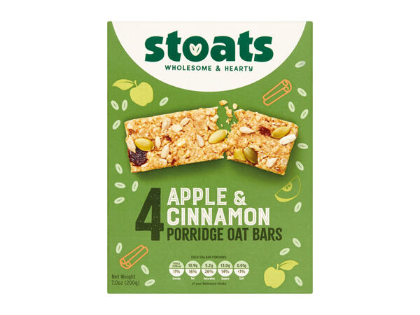 Stoats Porridge Oat Bars