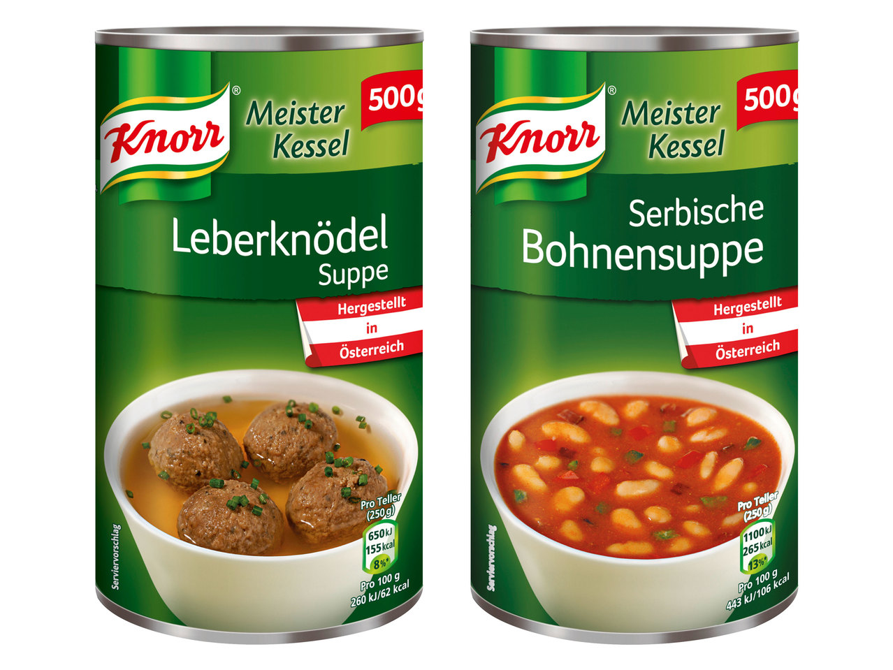 KNORR Meisterkessel-Suppe