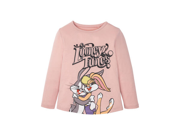 Girl's Long Sleeve Top "LOL, Hello Kitty, Looney Tunes"