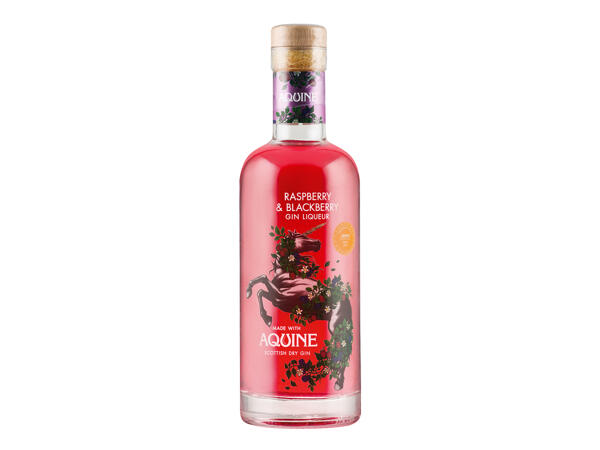 Aquine Raspberry & Blackberry Gin Liqueur