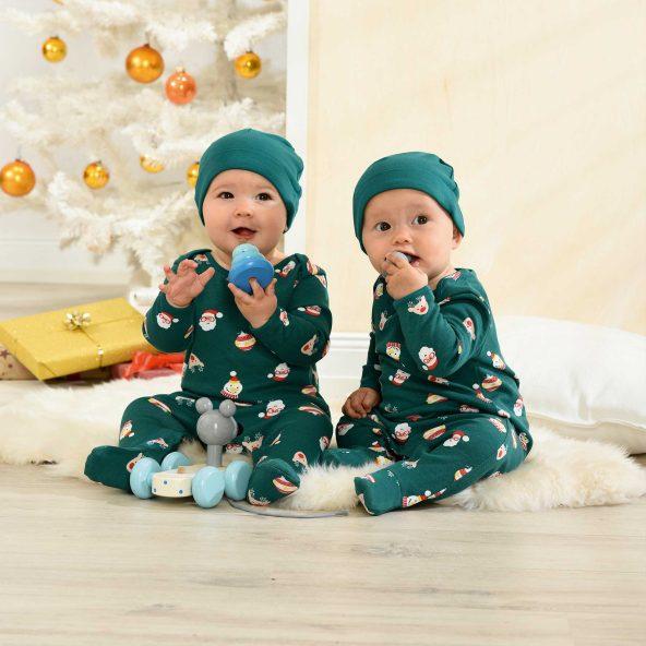 Pyjama et bonnet Noël