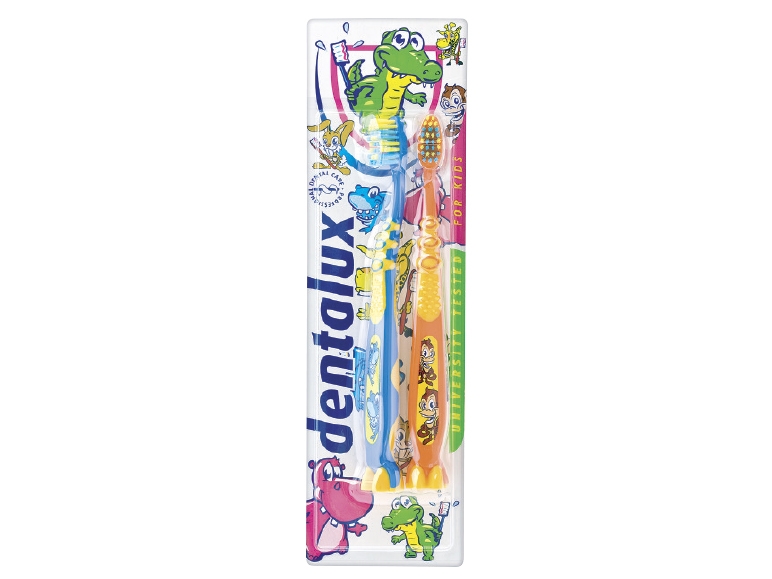 DENTALUX 2 Kids Toothbrushes
