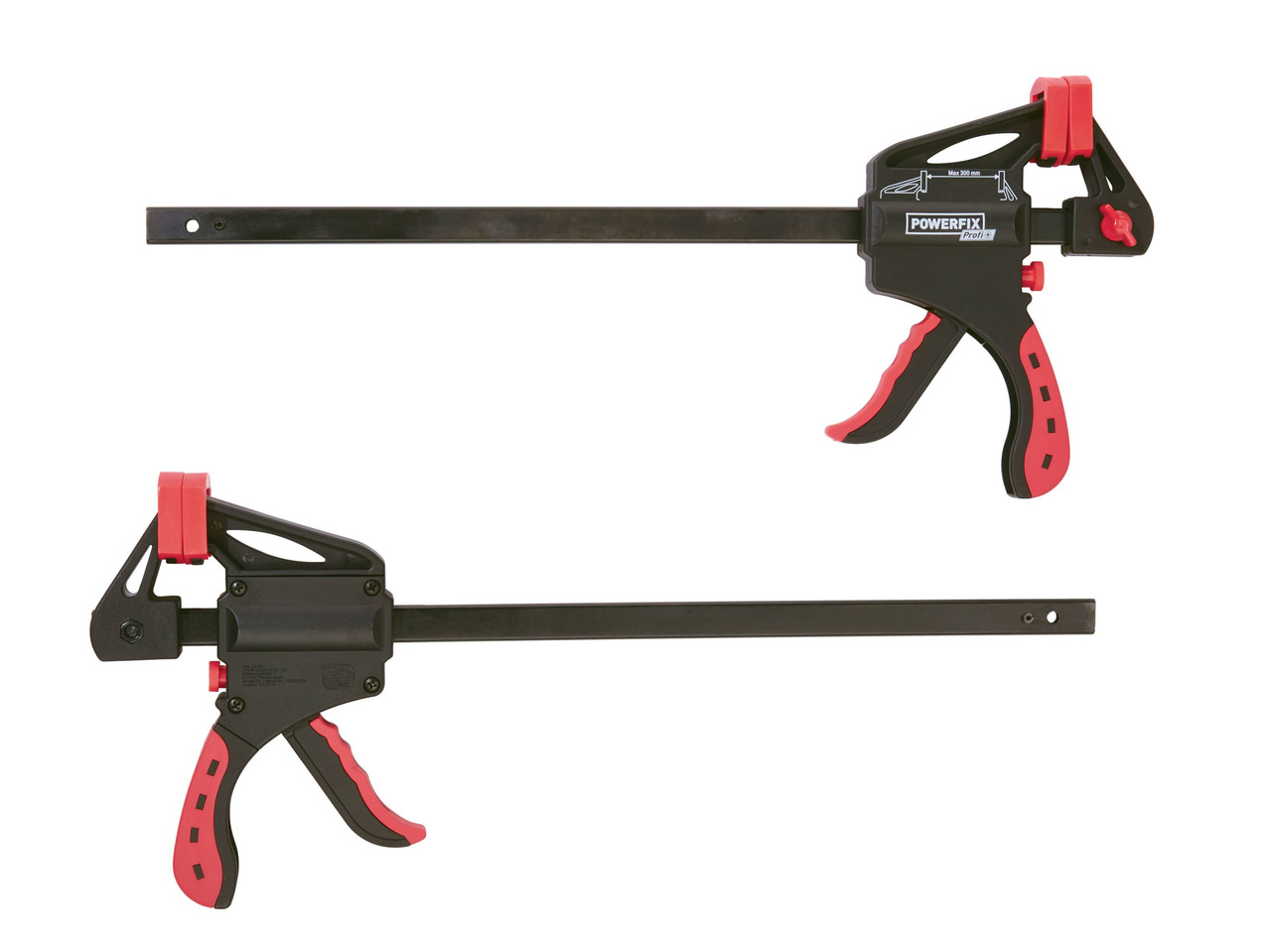 One-Handed Bar Clamps, 2 or 4 pieces