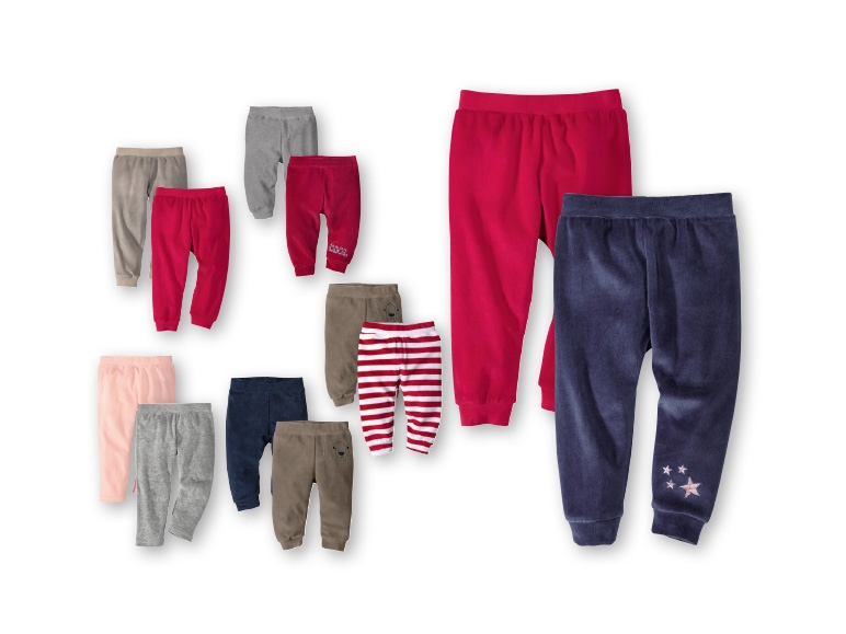 LUPILU(R) Babies' Velour Trousers