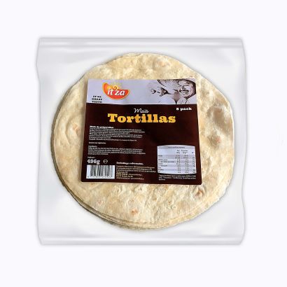 8 Tortillas de maïs