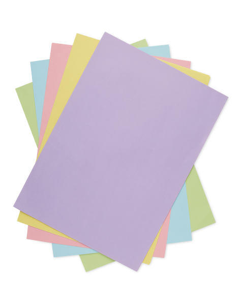 A4 Colour Paper Pack Pastel