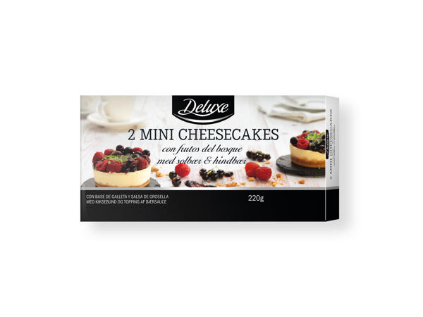 'Deluxe(R)' Minicheesecakes