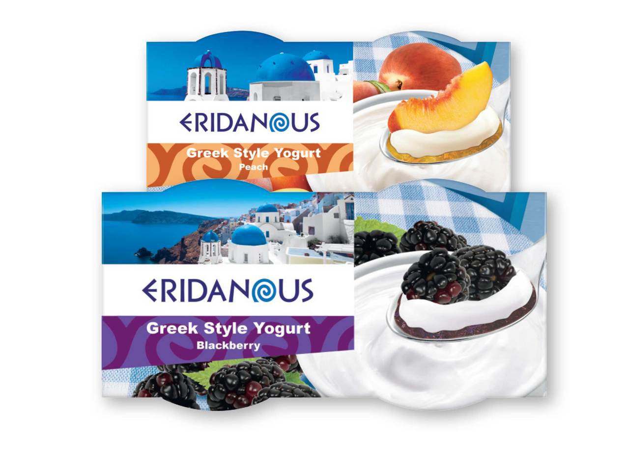 ERIDANOUS Greek Style Fruit Yogurts