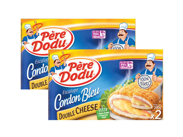 Père Dodu cordon bleu double cheese1