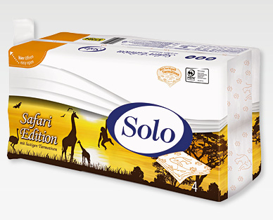 SOLO Toilettenpapier Safari-Edition