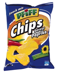 Chips saveur paprika
