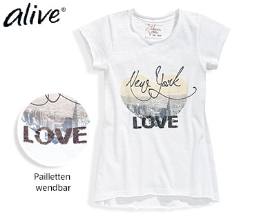 alive(R) Mädchen-Longshirt