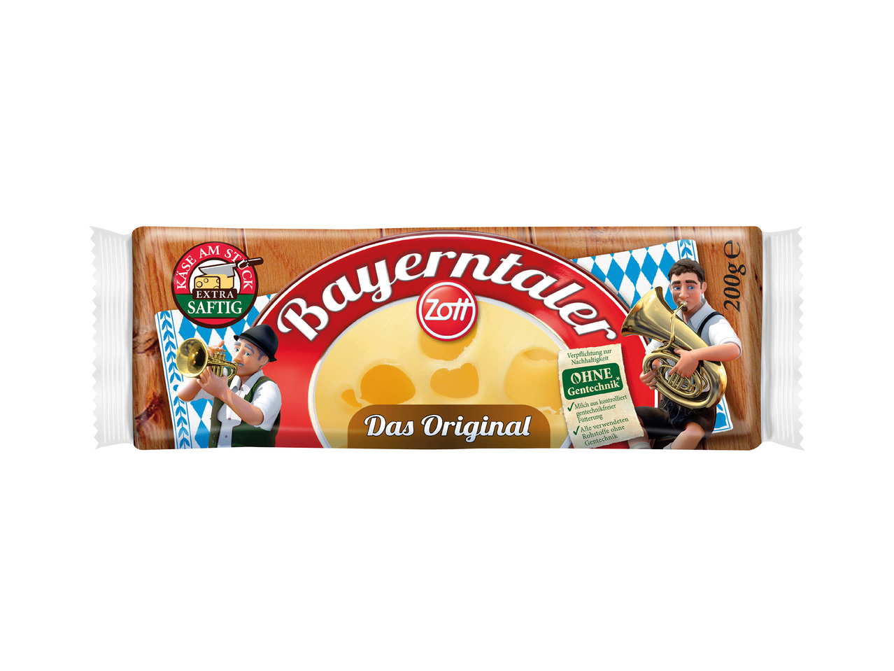 Zott Bayerntaler jemný sýr ementál