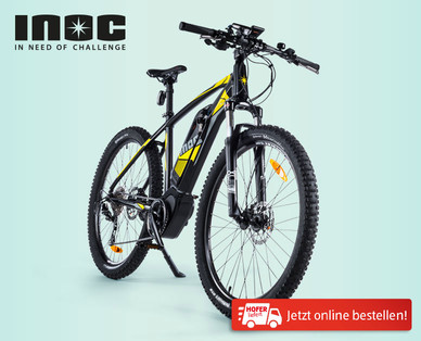 INOC E-Mountainbike mit Mittelmotor