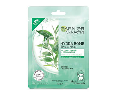 Garnier Skin Active Hydra Bomb Tissue Masks 32g