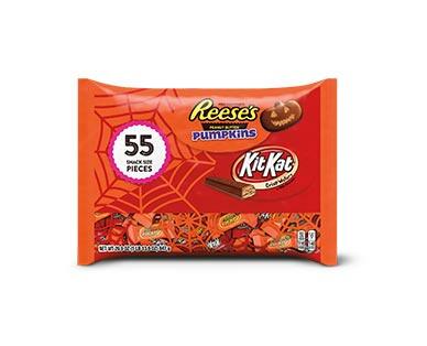Hershey's Reese's Pumpkins & Kit Kat Lovers Snack Size