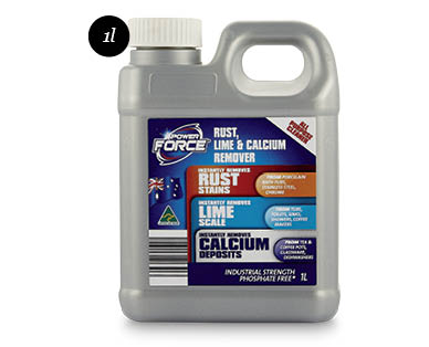 Rust, Lime and Calcium Remover 1L