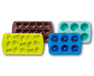 Mini-moules en silicone, 2 ou 3 pièces CROFTON(R)