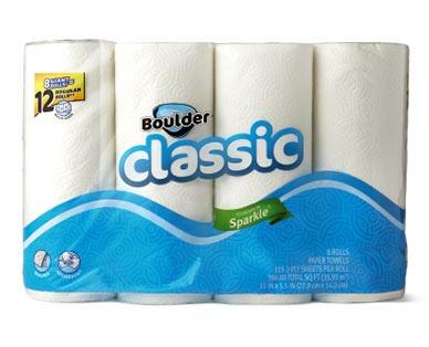Boulder 
 8 Giant Roll Classic Paper Towels