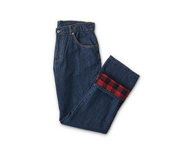 Adventuridge Flannel- or Fleece-Lined Jeans