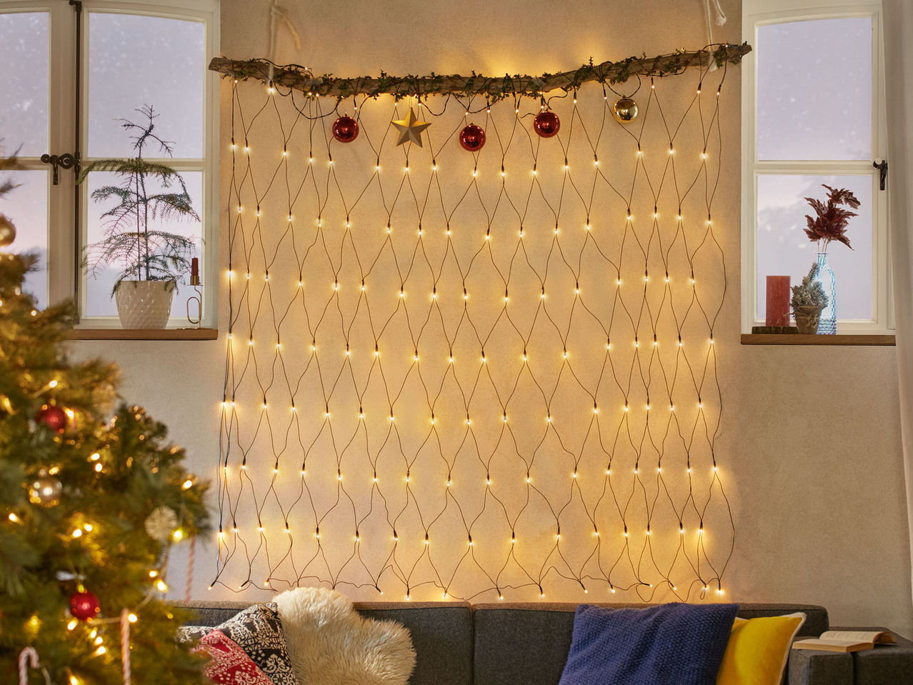 LED Curtain or Net Lights