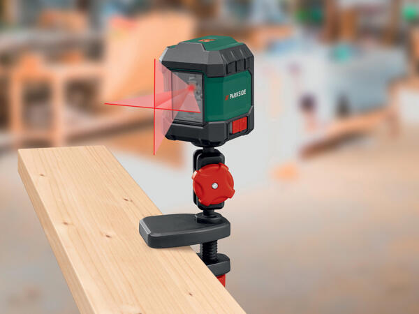Cross Line Laser with Clamp