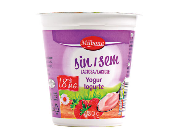 Milbona(R) Iogurte Fruta sem Lactose com Pedaços