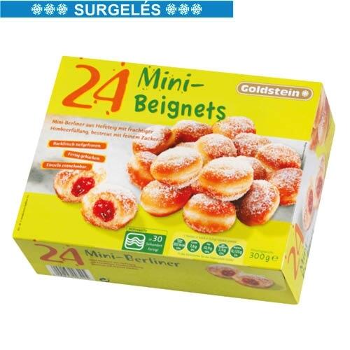 24 mini-beignets