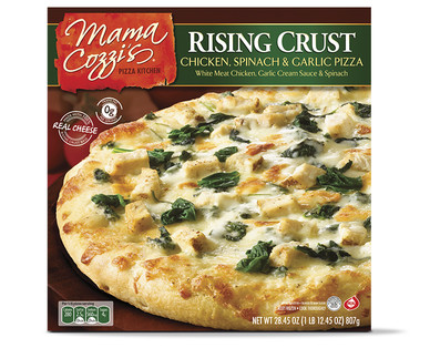 Mama Cozzi's Pizza Kitchen Chicken, Spinach & Garlic Rising Crust Pizza