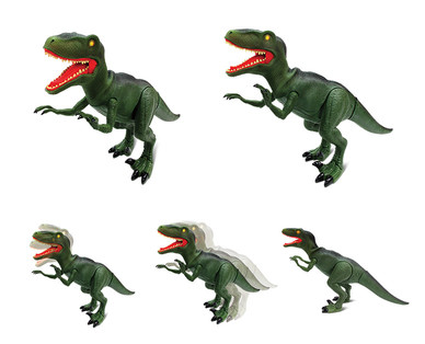 Mighty Megasaur Battery Operated Dragon, T-Rex or Velociraptor